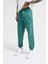 Erkek Luxury Basic Yıkamalı Jogger Eşofman Altı Oıl Green Spotted 2