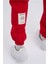Oversize Basic Bel Paça Lastikli 3 Cepli Jogger Eşofman Altı Red 1