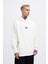 Erkek M Shaped Pactwork Ekru Hoodie 2