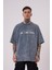 Erkek Be Original Baskılı Yıkamalı Oversize Ghost Spotted Tişört 2