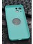 iPhone 13 Uyumlu Mint Yeşil Benekli Desenli Ince Sert Kapak Kılıf Kamera Lens Korumalı 5