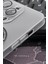 iPhone 14 Pro Uyumlu Beyaz Renkli Yarı Şeffaf Ince Sert Kapak Kılıf Kamera Lens Korumalı 3