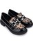 Kadın Deri Siyah Rugan/leopar Loafer Ayakkabı 1065 60-2071 Bn Ayk SK24-25 Syh Rgn/leopar 2