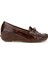 Kadın Deri Taba Loafer Ayakkabı 1065 128-06 Bn Ayk SK24-25 Taba Dr/ptk Bsk 1