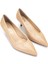 Kadın Deri Bej Stiletto Ayakkabı 886 01 Bn Ayk SK24-25 S.khv Fsly Bsk 2