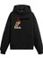 Imkansız Değil Kadın ve Erkek Sweatshirt Pamuklu Baskılı Ayıcıık Tasarım Hoodie Doğum Günü Hediyesi Pamuklu Ayıcık Tasarım Kapşonlu Sevgiliye Ayıcık Baskılı Kapşonlu Sweatshirt 1