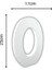 Strafor 0 Rakamı 25 cm 1