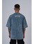 Erkek Original Yakımalı Oversize Ghost Spotted Tişört 1