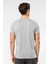 2169 Erkek Modal Pamuk Bisiklet Yaka Kısa Kollu T-Shirt-Gri 2