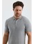 Dik Çizgili Polo Yaka Slim Fit Triko T-Shırt (E24-EZE-25) 5