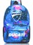 Erkek Ducati Ayarlanabilir Omuz Askılı Günlük Baskılı Sırt Çantası (Yurt Dışından) 1