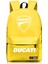 Erkek Ducati Ayarlanabilir Omuz Askılı Günlük Baskılı Sırt Çantası (Yurt Dışından) 1