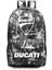 Erkek Ducati Ayarlanabilir Omuz Askılı Günlük Baskılı Sırt Çantası (Yurt Dışından) 1