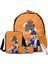 Haikhoo Anime Karikatür Sırt Çantası 3 Parça Set (Yurt Dışından) 1