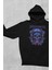 Unisex Skull Megadeth Yazılı Kapüşonlu Sweatshirt, Oversize Rock Band Baskılı Hoodie 1