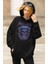 Unisex Skull Megadeth Yazılı Kapüşonlu Sweatshirt, Oversize Rock Band Baskılı Hoodie 3