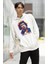 Unisex Ai Jimi Hendrix Kapüşonlu Sweatshirt, Oversize Rocker Baskılı Hoodie 2