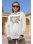 Unisex Beyonce Baskılı Kapüşonlu Sweatshirt, Oversize Pop Star Baskılı Hoodie 3