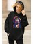 Unisex Ai Jimi Hendrix Kapüşonlu Sweatshirt, Oversize Rocker Baskılı Hoodie 3