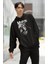 Unisex Rock Band Misfits Baskılı Kapüşonlu Sweatshirt, Oversize Rock Metal Müzik Baskılı Hoodie 2