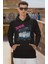 Unisex Rockstar Albüm Baskılı Kapüşonlu Sweatshirt, Oversize Stray Kids Baskılı Hoodie 3