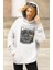 Unisex Pink Floyd 1973 Baskılı Kapüşonlu Sweatshirt, Oversize Rock Band Baskılı Hoodie 2