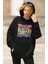 Unisex Red Hot Chili Peppers Baskılı Kapüşonlu Sweatshirt, Oversize Rock Metal Baskılı Hoodie 3