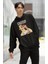 Unisex Freddie Mercury Queen Baskılı Kapüşonlu Sweatshirt, Oversize Rock Metal Baskılı Hoodie 2