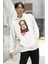 Unisex Jonathan Davis Baskılı Kapüşonlu Sweatshirt, Oversize Rock Band Korn Baskılı Hoodie 2