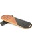 Denge Tahtası Balance Board Çift Fonksiyonlu Gym Board Rocket Board 73 x 28 cm Kahverengi 3