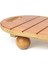 Denge Tahtası Balance Board Çift Fonksiyonlu Gym Board Rocket Board 73 x 28 cm Kahverengi 4