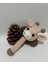 Yenidoğan Sevimli Zürafa Çıngırak Amigurumi Organik Oyuncak Karışık 1