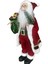 Yılbaşı Süsü Noel Baba Biblo Figür Büyük Boy 45CM -Elinde Çam Ağacı ve Hediye Çuvalı ile 2