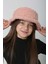 Çocuk Kıvırcık Peluş Bucket Şapka Rkş-Ç-10 Pudra 5