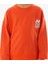Erkek Çocuk /kız Çocuk Önü Arkası Here Yazı Desenli Turuncu Renk Sweatshirt 1