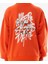 Erkek Çocuk /kız Çocuk Önü Arkası Here Yazı Desenli Turuncu Renk Sweatshirt 5