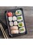 Sushi Kabı Plastik Servis Seti Büyük 13 x 21 cm 2