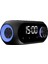 As-W6 1200MAH 5W Siyah Bluetooth-Aux-Derece-Usb Double Alarmlı Saat Speaker 1