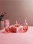 Glory Rose Mini Cam Kandil Seti ( 3 Adet Cam Kandil - 200 ml Kandil Yağı - 3 Adet Kandil Fitili ) 3