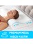 Ortopedik Rahat Memory Foam Yüksek Boyun Destekli Visco Yastık 60X40X10 cm 1