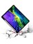 Galaxy Tab S9 Fe Tri Folding Kalem Bölmeli Standlı Kılıf 5