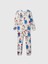 Bebek Kırık Beyaz %100 Organik Pamuk Paddington Desenli Pijama Takımı 1