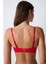 Lotus Lace Dantel Kırmızı Sütyen 2