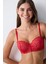 Lotus Lace Dantel Kırmızı Sütyen 3