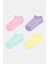 Kız Çocuk Basic Colorful 4lü Patik Çorap 1
