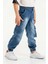 Erkek Çocuk Jogger Kargo Cepli Kot Pantalon 1