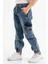 Erkek Çocuk Jogger Kargo Cepli Kot Pantalon 1