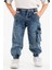 Erkek Çocuk Jogger Kargo Cepli Kot Pantalon 5