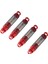 4 Adet 40MM Metal Yağ Sönümleyicisi Eksenel SCX24 C10 Jlu 1/24 Rc Paletli Araç Yükseltmeleri, Kırmızı (Yurt Dışından) 2