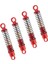 4 Adet 40MM Metal Yağ Sönümleyicisi Eksenel SCX24 C10 Jlu 1/24 Rc Paletli Araç Yükseltmeleri, Kırmızı (Yurt Dışından) 3